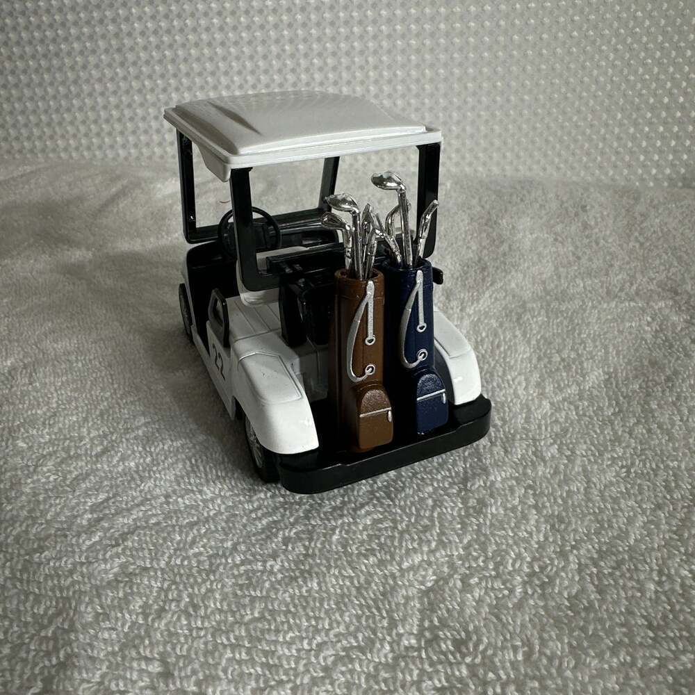 KiNSFUN Die Cast Metal Golf Cart Model with Pull Back Action (4.5 Inch) - Picture 3 of 5